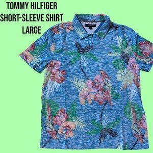 Tommy Hilfiger Short-Sleeve Large Shirt